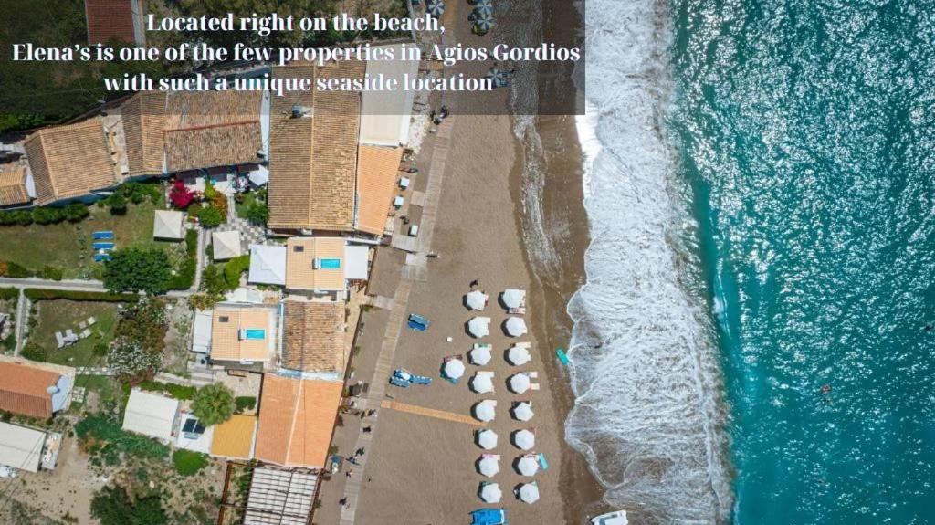 Elena'S Seaside Apartments & Studios Агиос-Гордиос Экстерьер фото